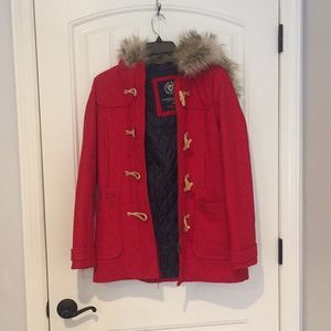 Red coat